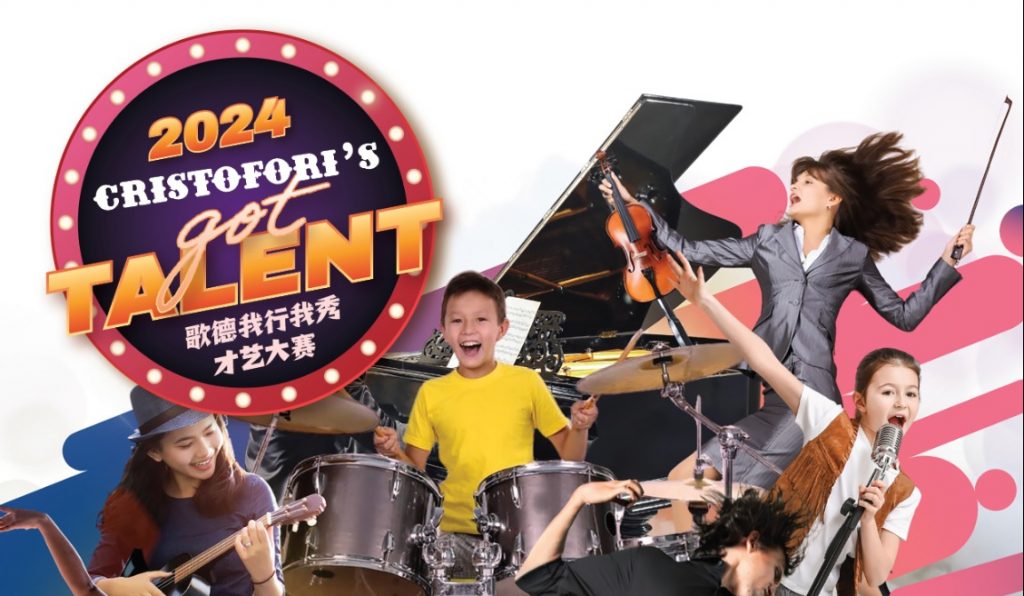 Step into the Spotlight at Cristofori’s Got Talent 2024 – The Grand Return of Singapore’s Premier Talent Search!