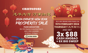 Enter the Dragon Year with Cristofori’s 2024 Chinese New Year Prosperity Sale!
